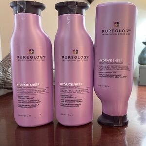 Pureology Hydrate Sheer NEW Shampoo and Conditioner